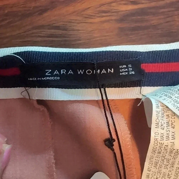 Zara midi box pleat skirt-ref Womens - Picture 5 of 9